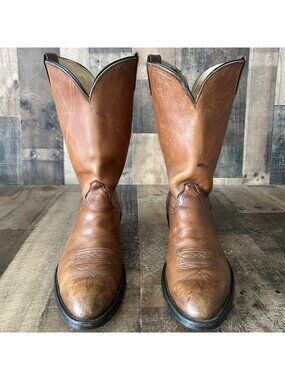 Olathe 5090 Vintage Non-Slip Western Cowboy Boots Mens 11.5 E